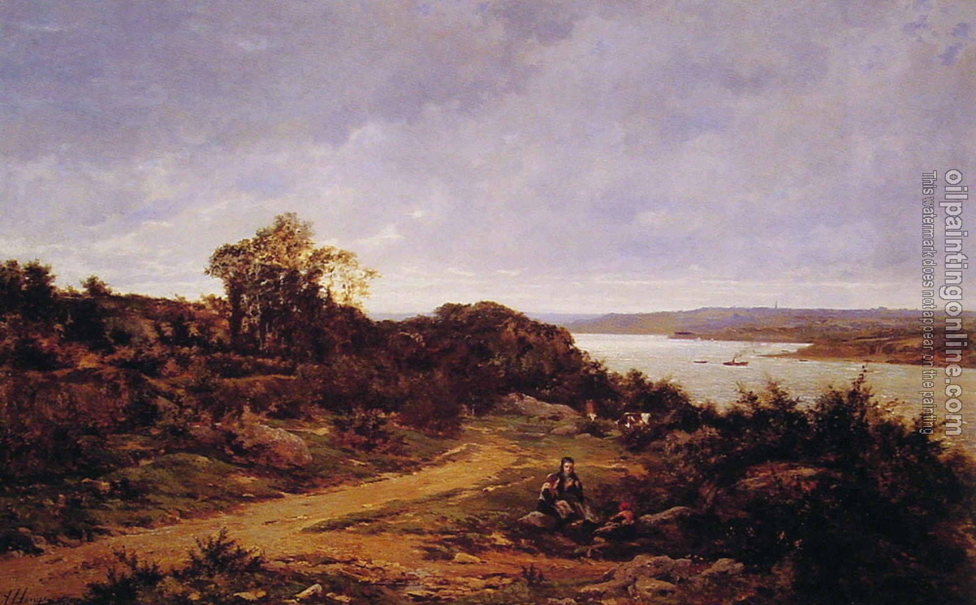 Allonge, Auguste - View from Plougastel, Brittany